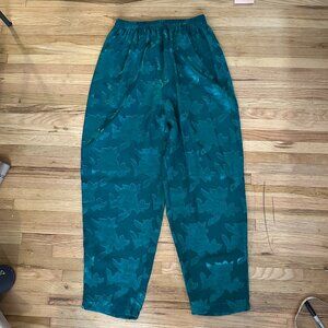 Victoria's Secret - Sheer Green Rose Lace Pants - Size Medium